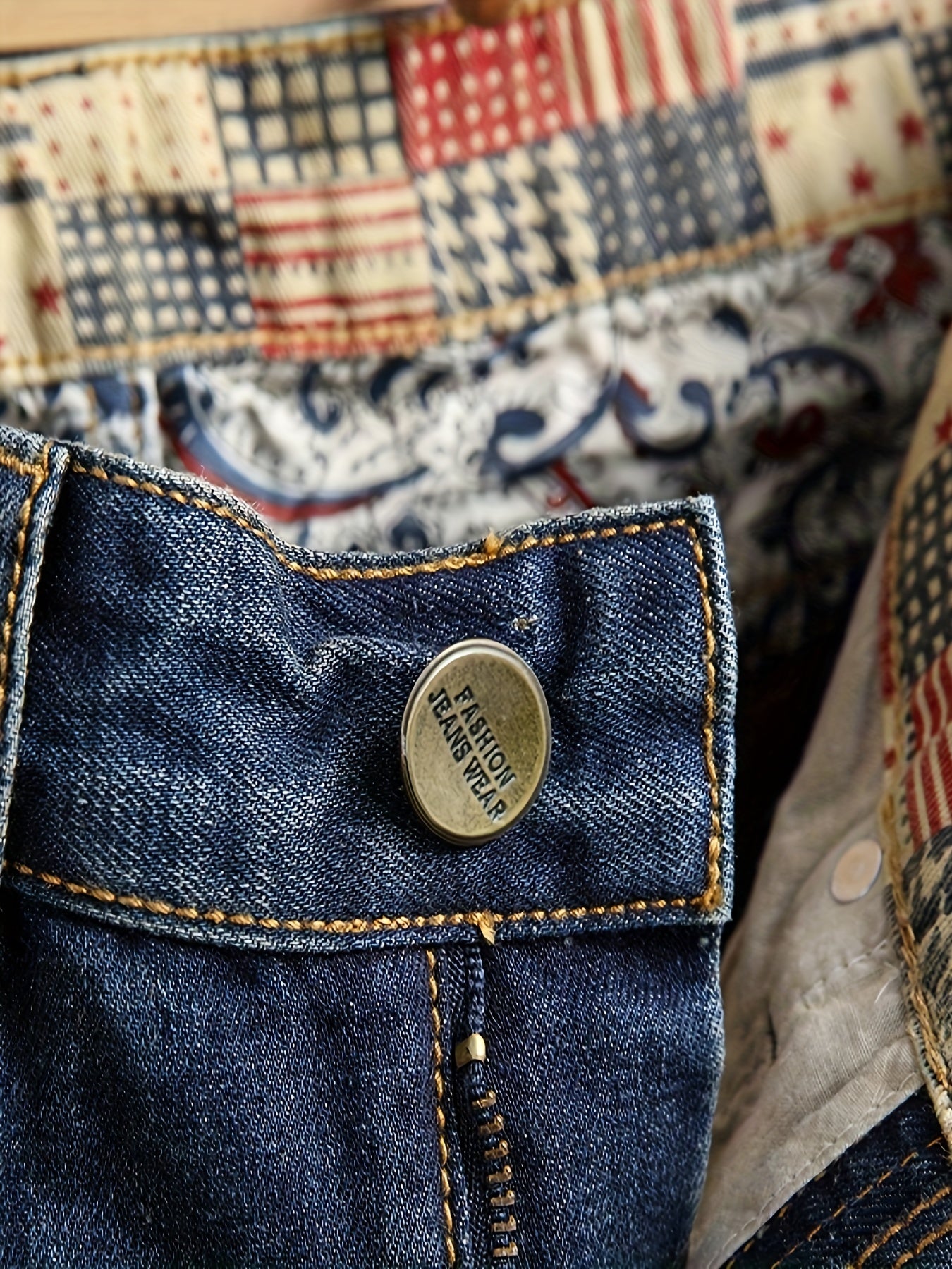 Ripped Denim Shorts