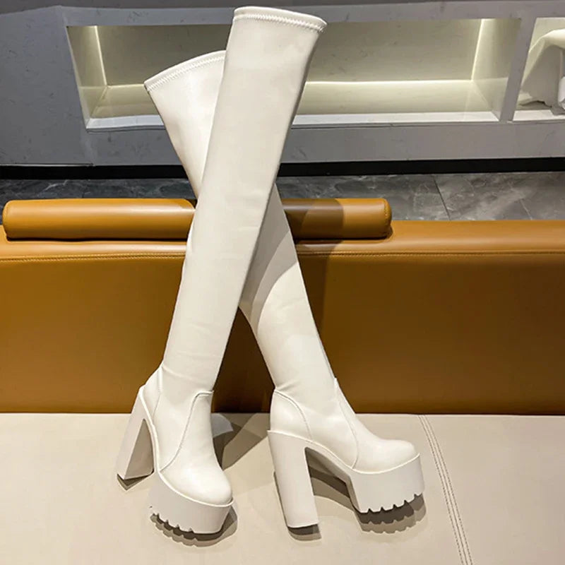 Sexy Over The Knee Boots