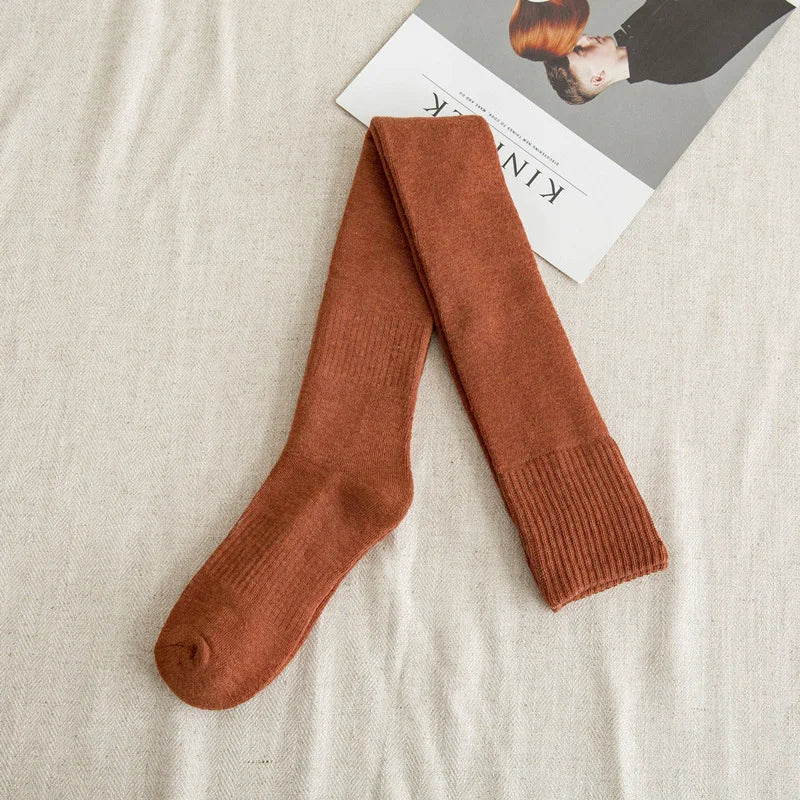 Winter Long Cotton Thick Stockings
