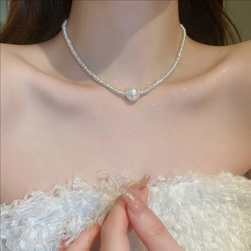 Pearl Collarbone Chain