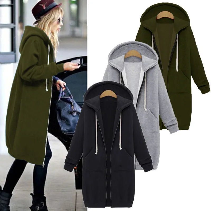 Long Pocket Hoodie