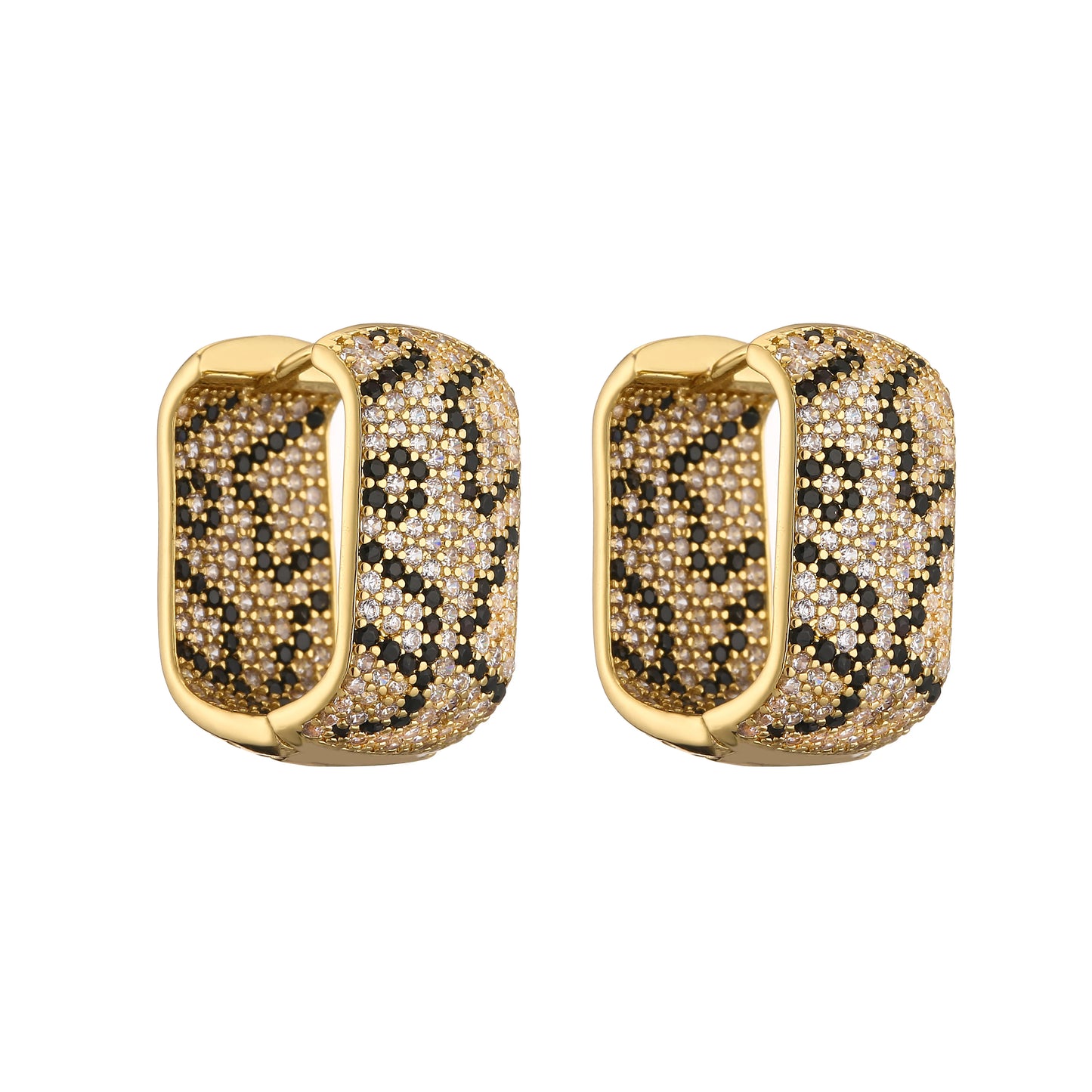 Leopard Print Earrings