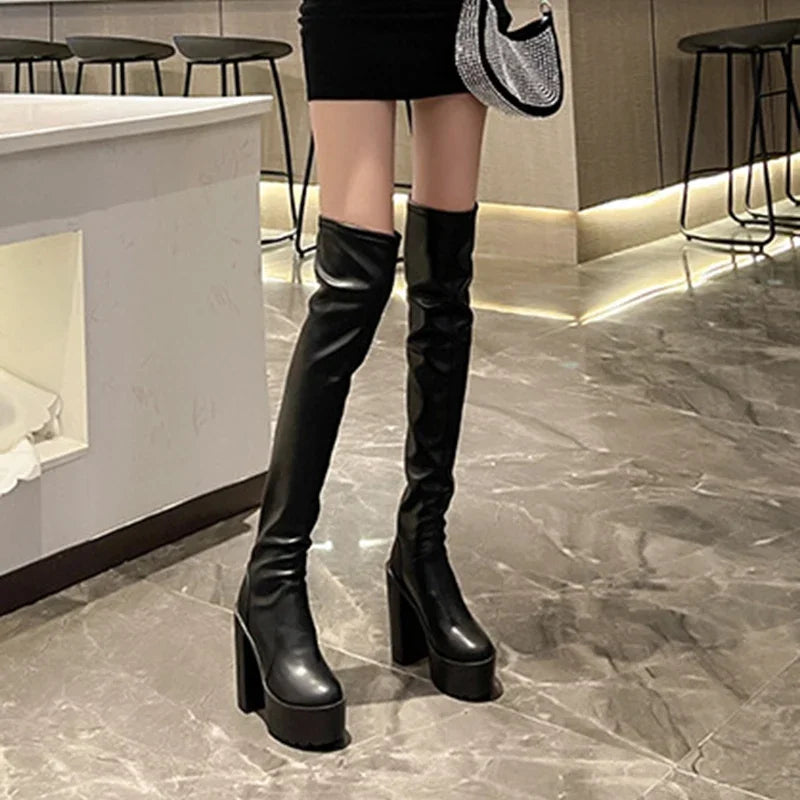 Sexy Over The Knee Boots