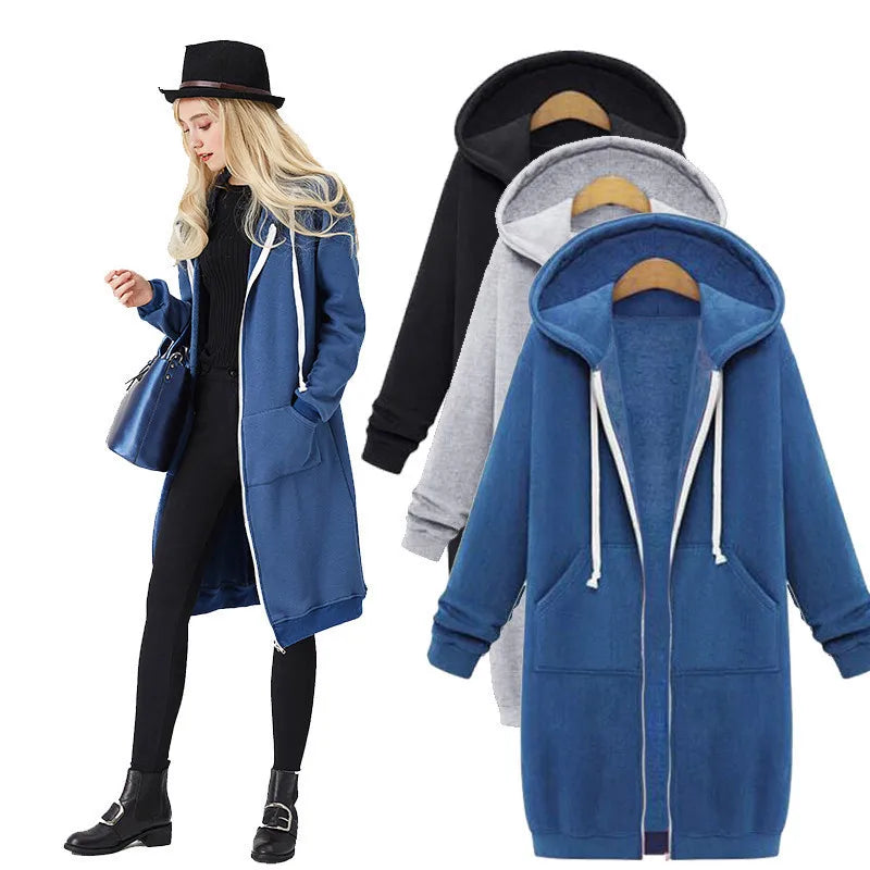 Long Pocket Hoodie