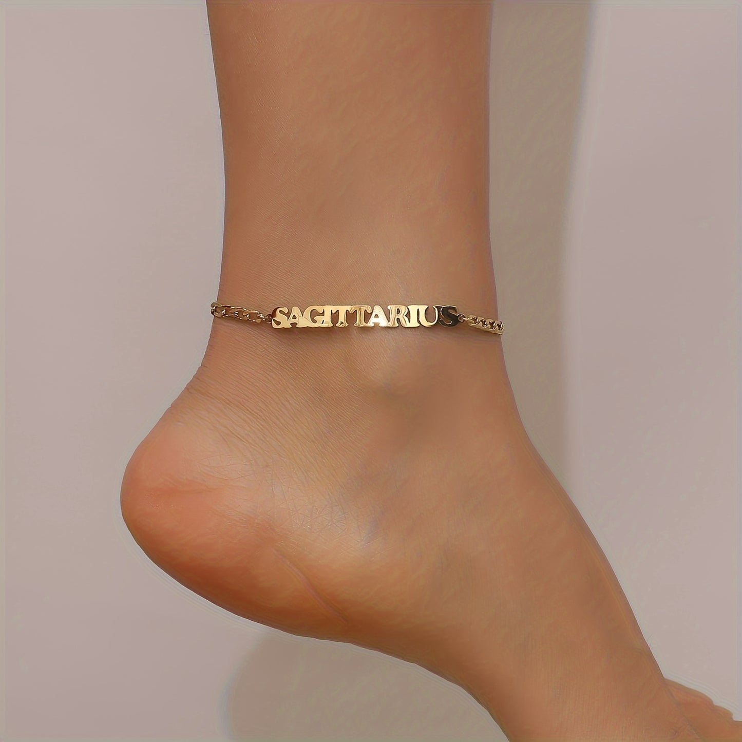 Twelve Zodiac Constellations Anklet
