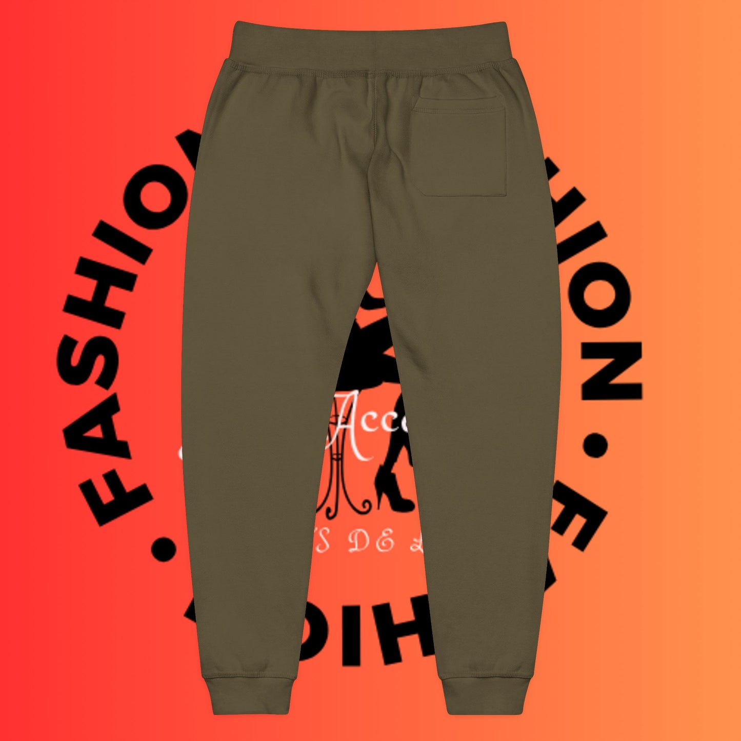 Embroidered Cozy Fleece Sweatpants — Pink Relaxed Joggers