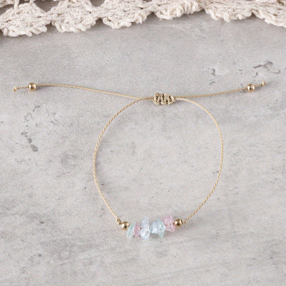 Fashion Personality Birthstone Moon Star Crystal Pendant Necklace for Women Clavicle Chain Choker Birthday Party Jewelry Gift