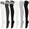 6 Pairs Thigh High Socks – Mixed Colors
