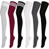 6 Pairs Striped Knee High Socks – Set A & B