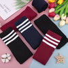 6 Pairs Striped Knee High Socks – Set A & B