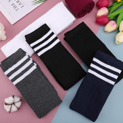 6 Pairs Thigh High Socks