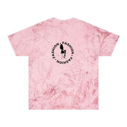 Tie-Dye Fashion Tee — "Fashion" Graphic Short-Sleeve Shirt