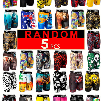 5pcs Boxer Briefs