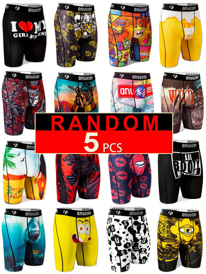 5pcs Boxer Briefs