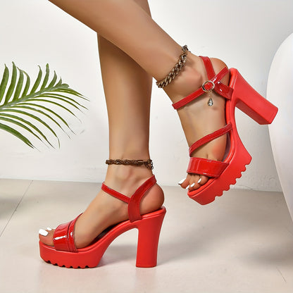 Chic High Heel Sandals