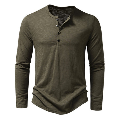 Men's Casual Solid Color Pullover
