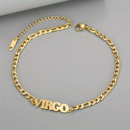 Twelve Zodiac Constellations Anklet