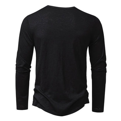 Men's Casual Solid Color Pullover
