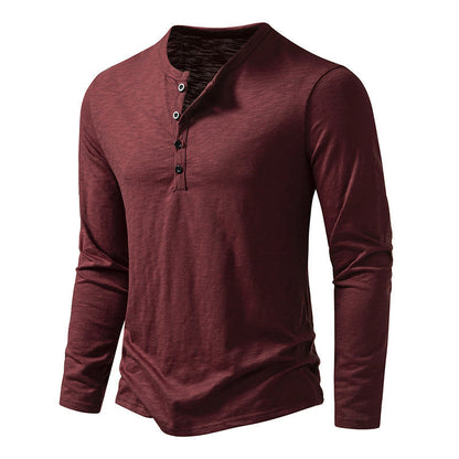Men's Casual Solid Color Pullover