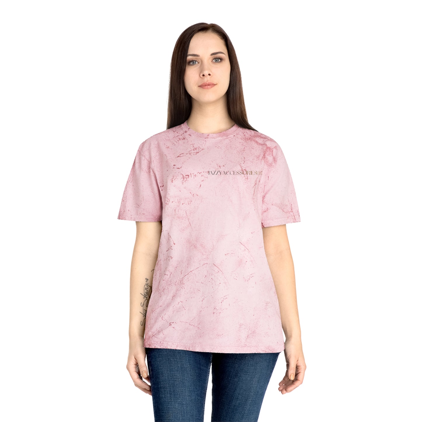 Tie-Dye Fashion Tee — "Fashion" Graphic Short-Sleeve Shirt