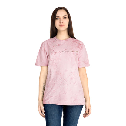 Tie-Dye Fashion Tee — "Fashion" Graphic Short-Sleeve Shirt