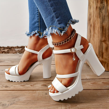 Chic High Heel Sandals