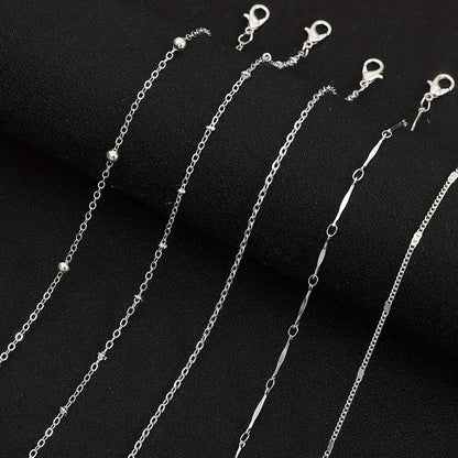 Simple And Stylish Five-layer Anklet