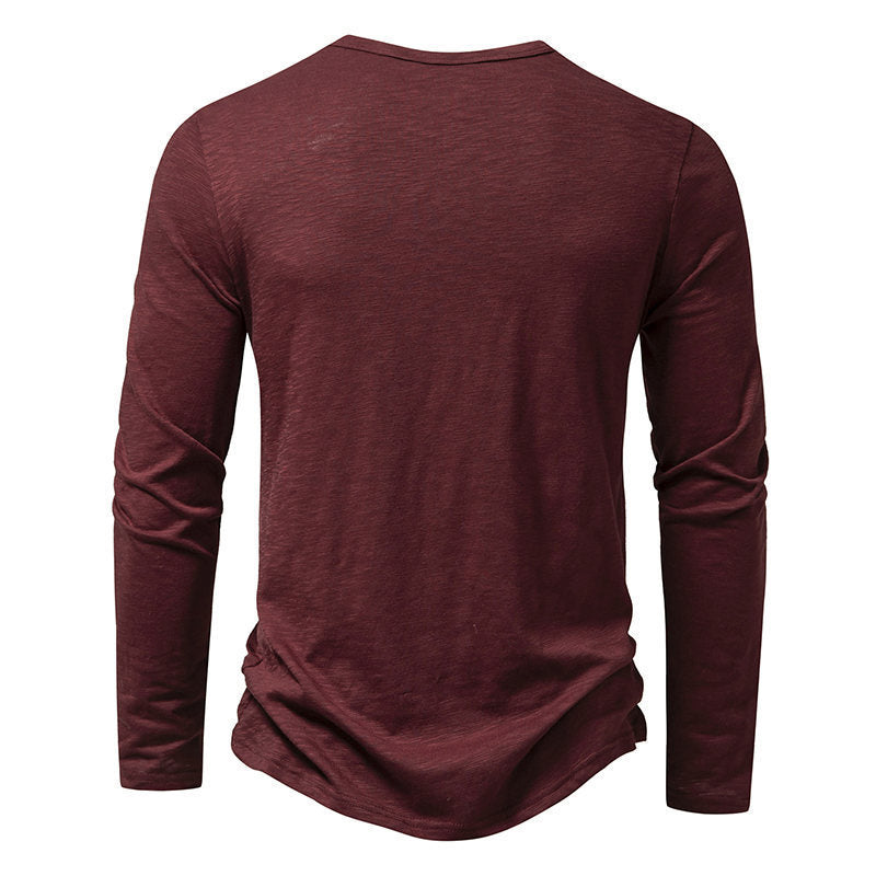 Men's Casual Solid Color Pullover