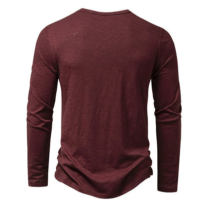 Men's Casual Solid Color Pullover