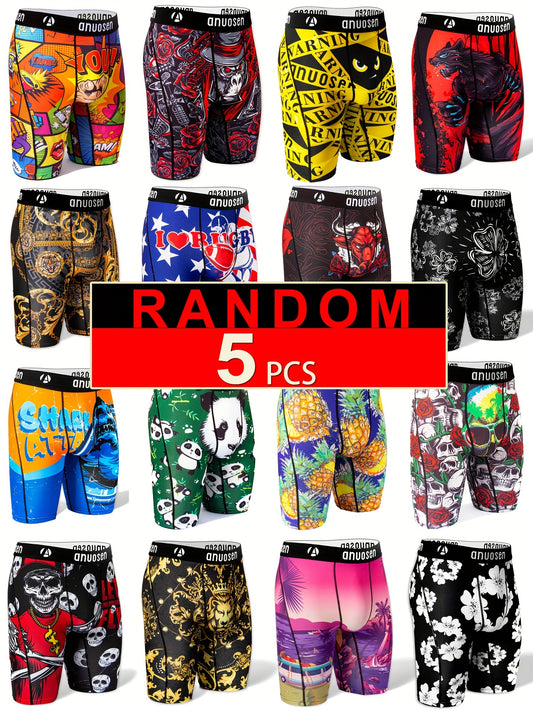 5pcs Boxer Briefs