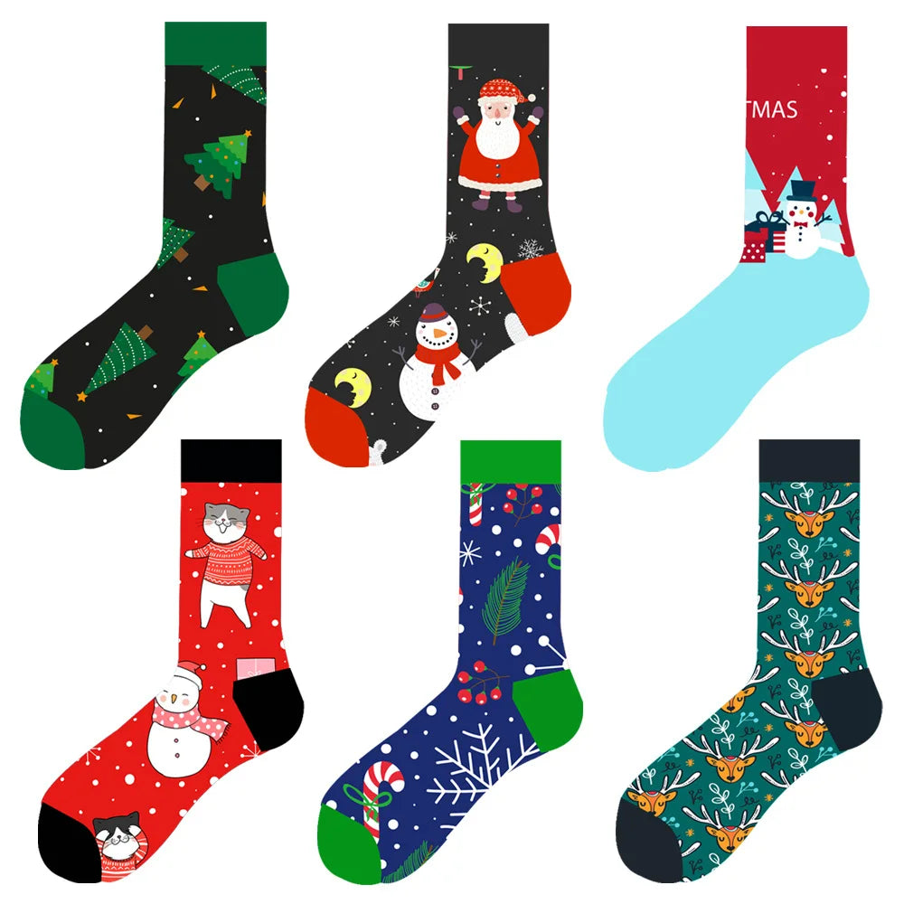 In the Holiday Spirit Socks