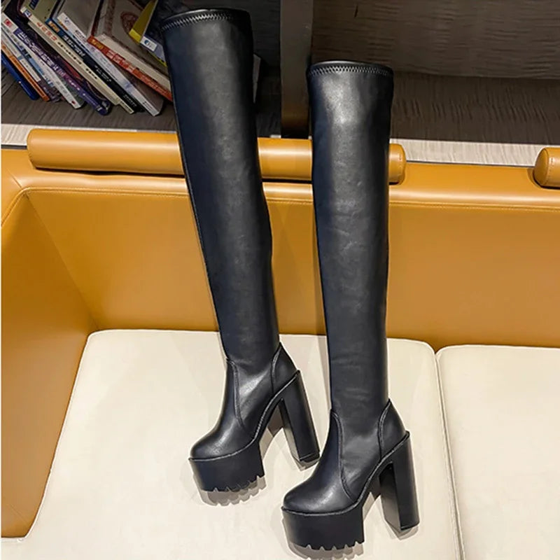 Sexy Over The Knee Boots