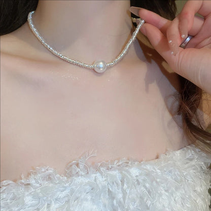 Pearl Collarbone Chain