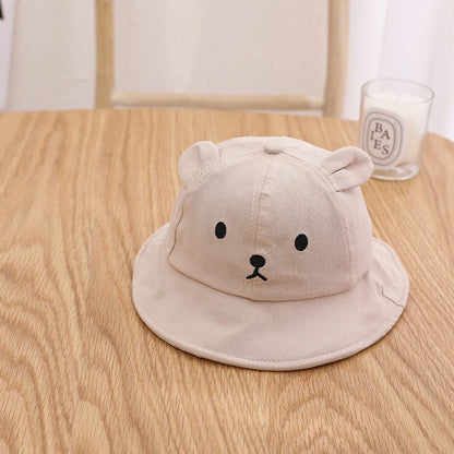Cute Bear Baby Bucket Hats