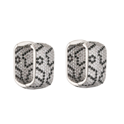 Leopard Print Earrings
