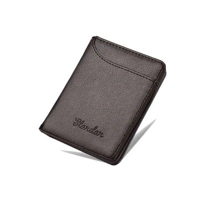 Slim Leather Bifold Wallet