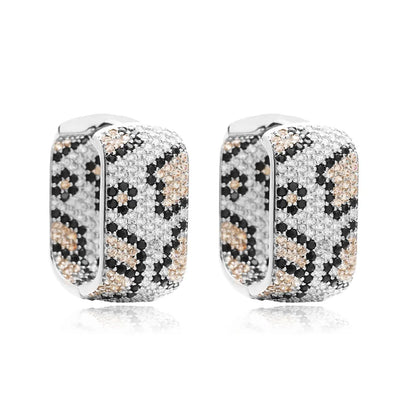 Leopard Print Earrings