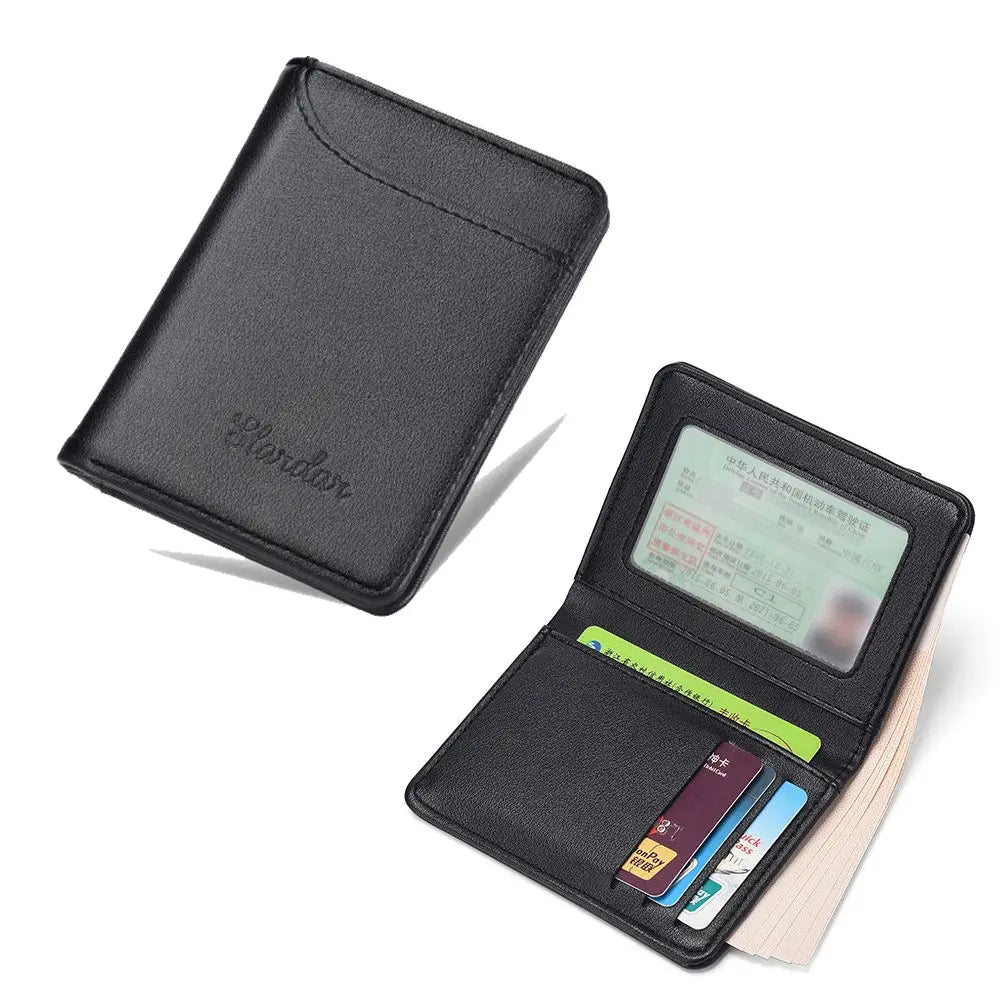 Slim Leather Bifold Wallet