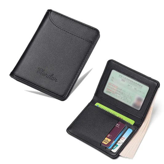 Slim Leather Bifold Wallet