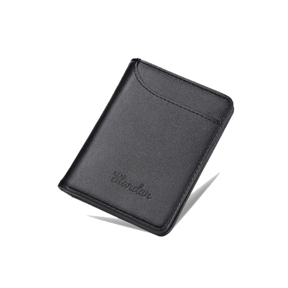 Slim Leather Bifold Wallet