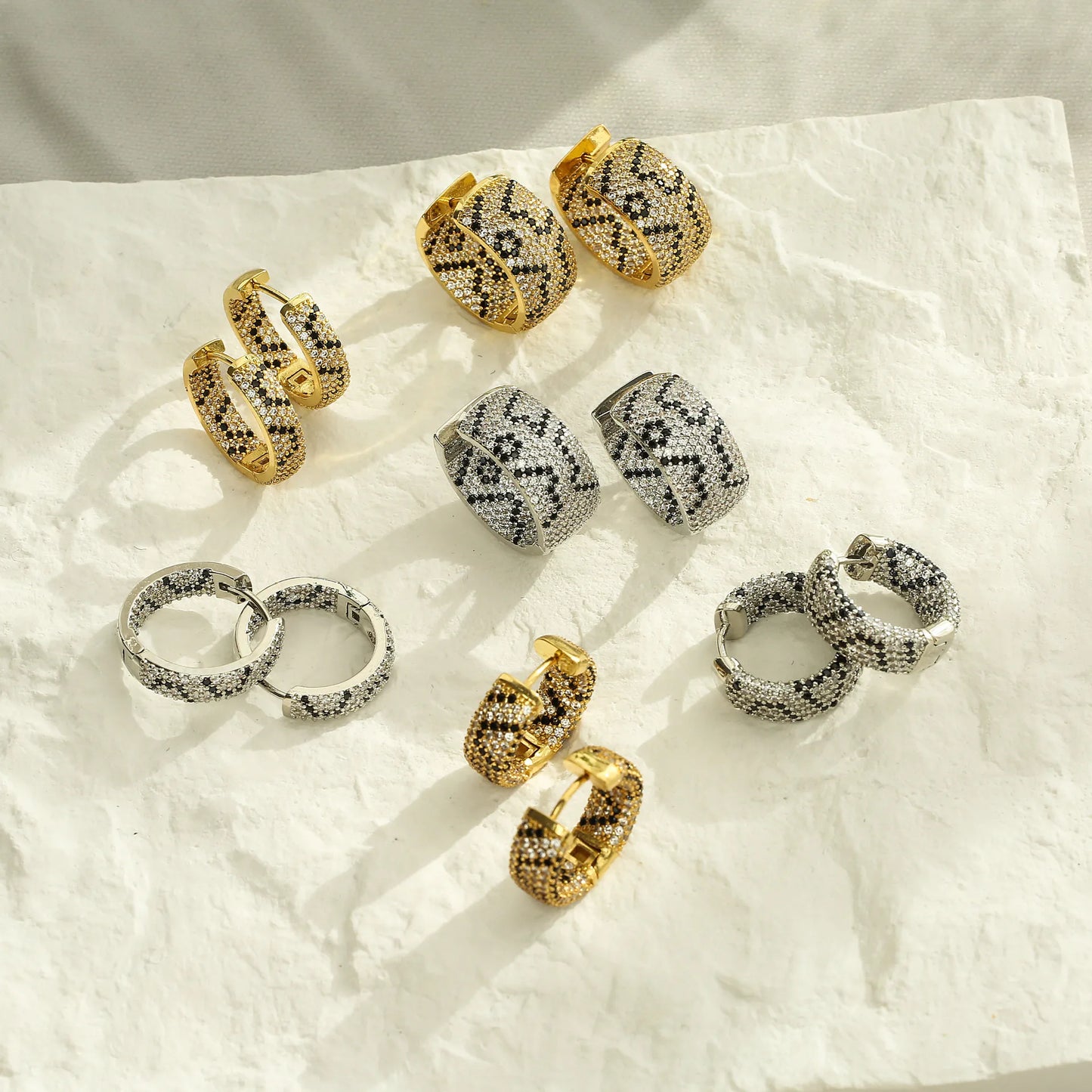 Leopard Print Earrings