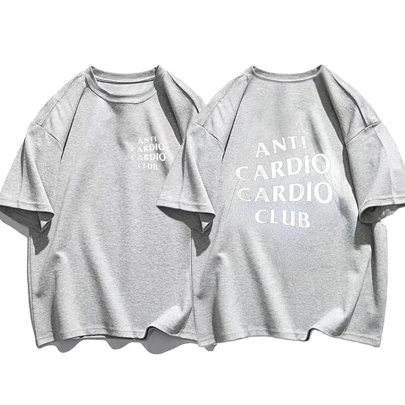 Plus Size Anti Cardio Club T Shirt