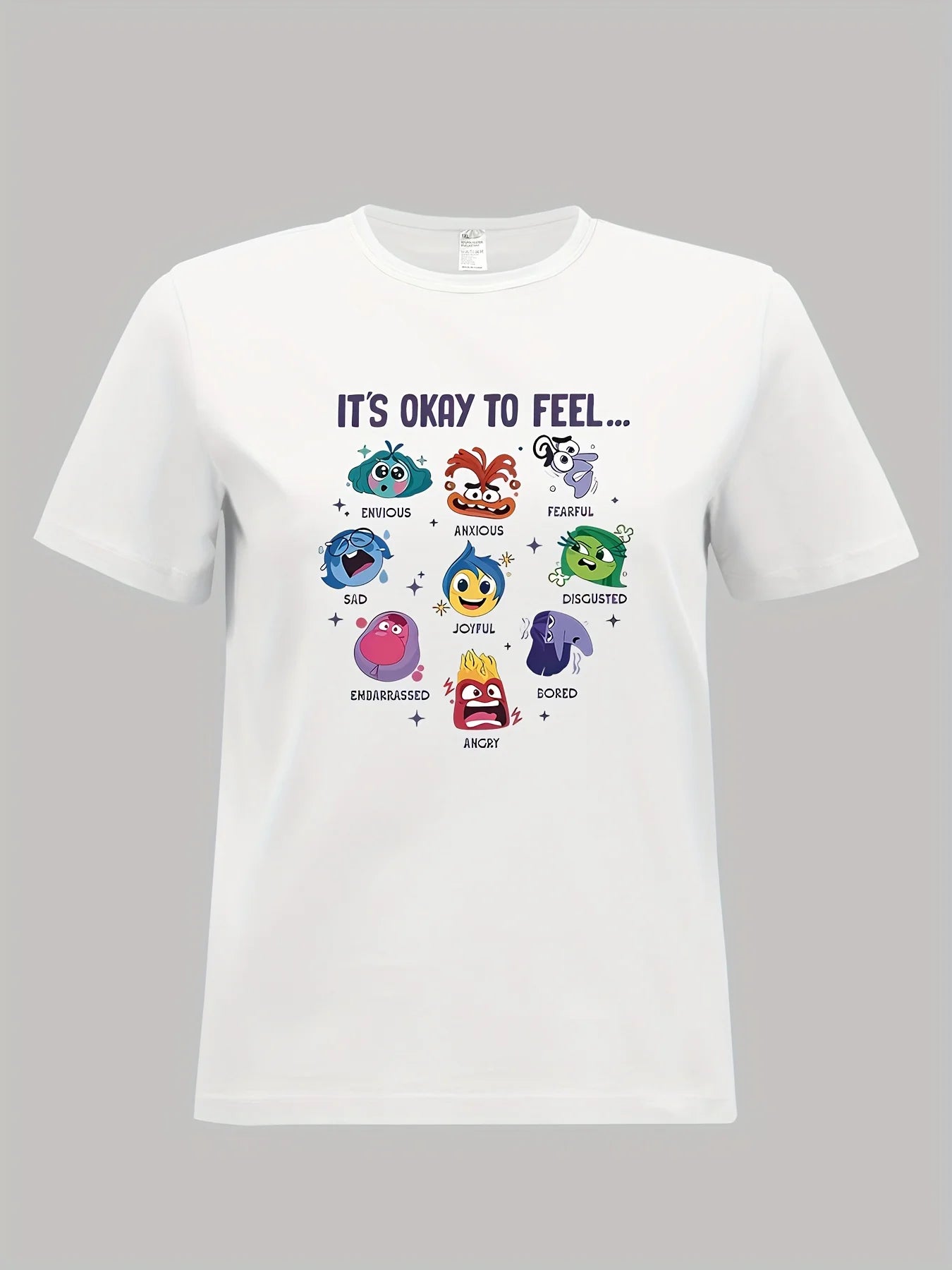 Women's Plus Size Emotions T-Shirt