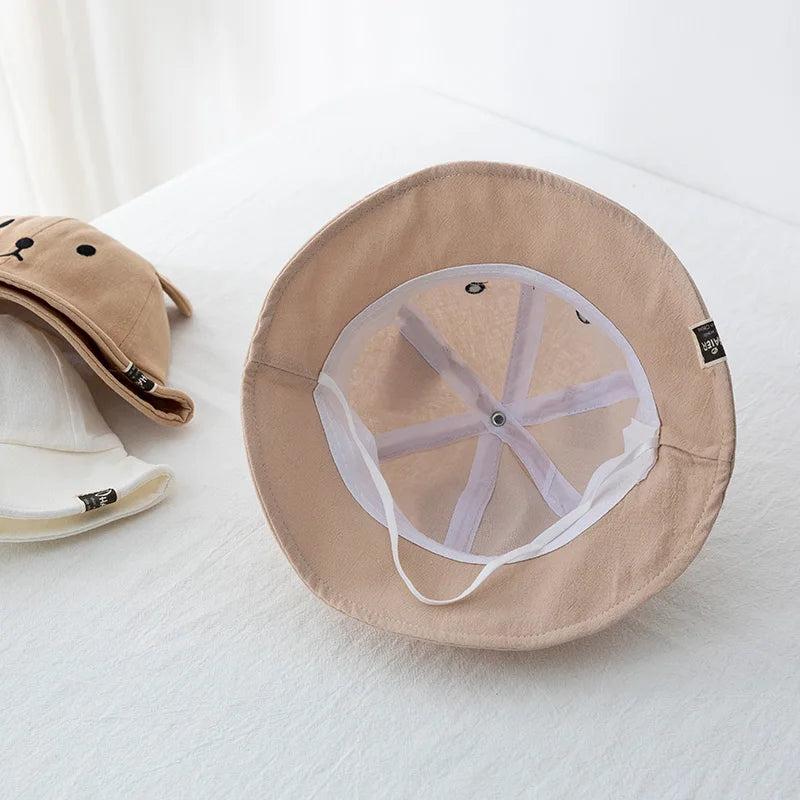 Cute Bear Baby Bucket Hats