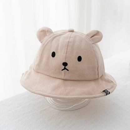 Cute Bear Baby Bucket Hats