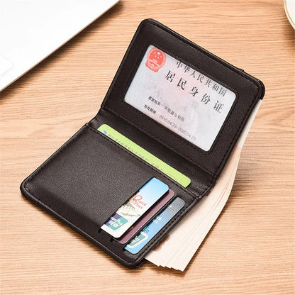 Slim Leather Bifold Wallet