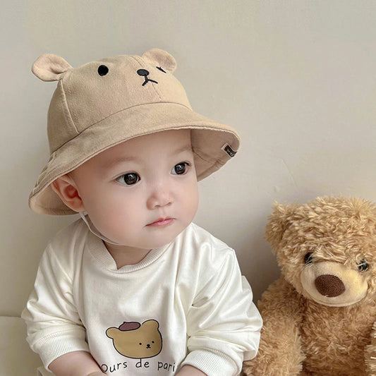 Cute Bear Baby Bucket Hats