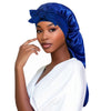 Satin Long Tail Sleep Bonnet for Women