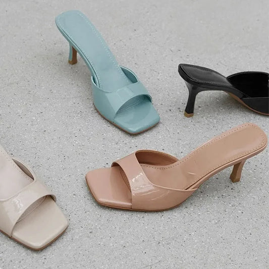 Open Toe High Heel Sandals