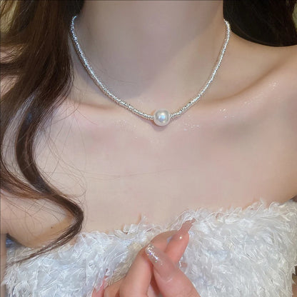 Pearl Collarbone Chain